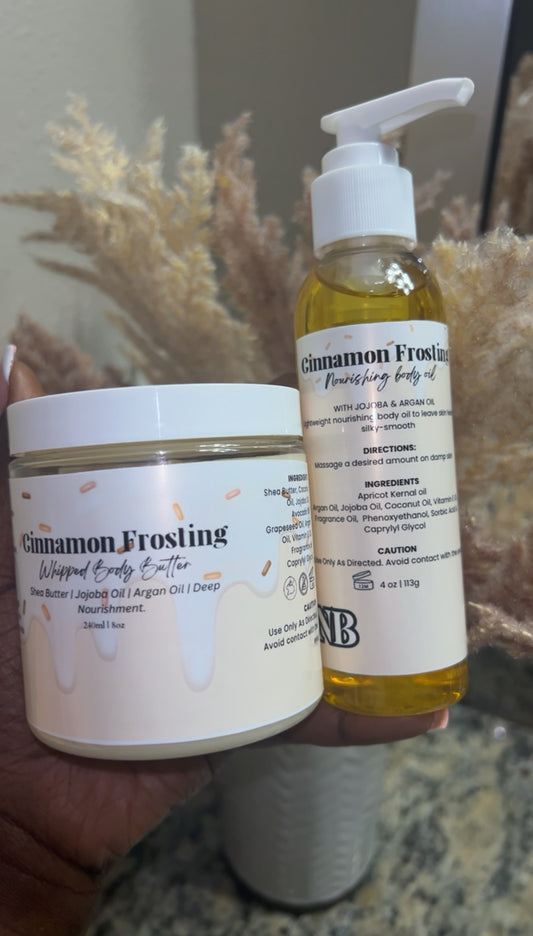 Cinnamon Frosting Duo